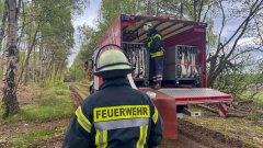 Großübung der Kreisfeuerwehrbereitschaft in Neu Wulmstorf