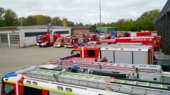 Großübung der Kreisfeuerwehrbereitschaft in Neu Wulmstorf