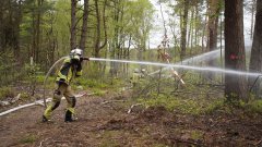 Großübung der Kreisfeuerwehrbereitschaft in Neu Wulmstorf