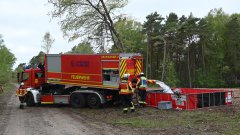 Großübung der Kreisfeuerwehrbereitschaft in Neu Wulmstorf