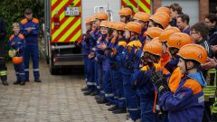 Erfolgreiche Abnahme der Jugendflamme Stufe 1 in Leversen-Sieversen