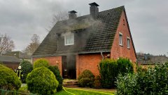 Brand im Keller eines Wohnhauses in Klecken