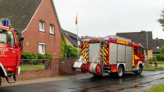 Feuer in Klecken – Mülleimer brannte in Keller
