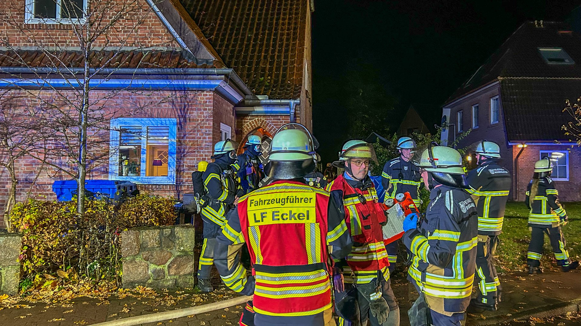 Brand im Keller eines Kirchengebäudes in Nenndorf