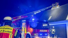 Schornsteinbrand sorgte für nächtlichen Einsatz in Eckel