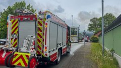 Brand in Müllumschlaganlage in Nenndorf sorgt für größeren Feuerwehreinsatz