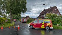 Rauchentwicklung im ersten Obergeschoss eines Mehrfamilienhauses löste Einsatz aus