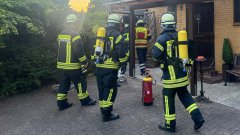 Ausgelöster Rauchwarnmelder in Eckel