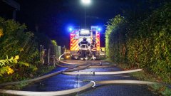 Einsatzübung fordert Feuerwehren und Rettungsdienst in Iddensen