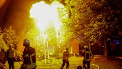 Einsatzübung fordert Feuerwehren und Rettungsdienst in Iddensen