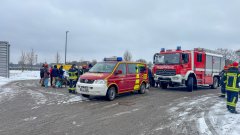 Absicherung Rosenmontagumzug vom Kindergarten Eckel